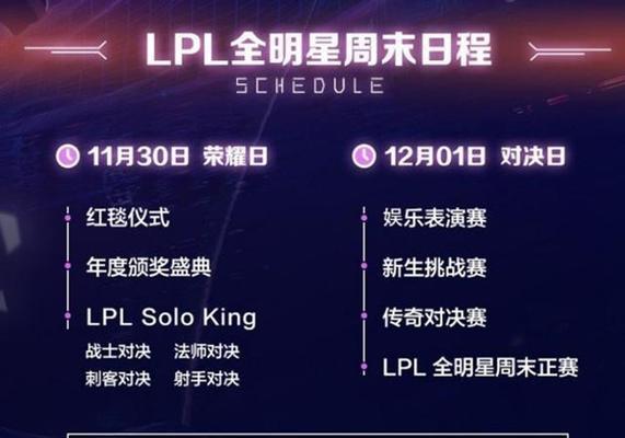 2020LPL全明星赛投票渠道一览（全民参与，共建全明星，LoL2019重磅来袭！）