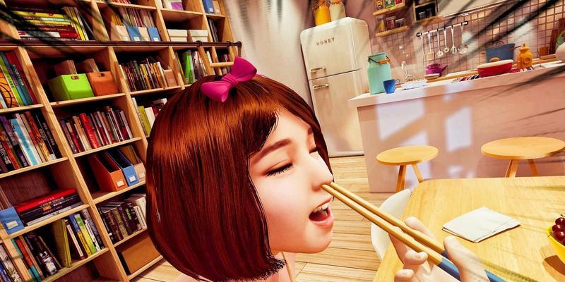 《VR女友手游攻略》（让你的VR女友爱上你，从游戏开始！）