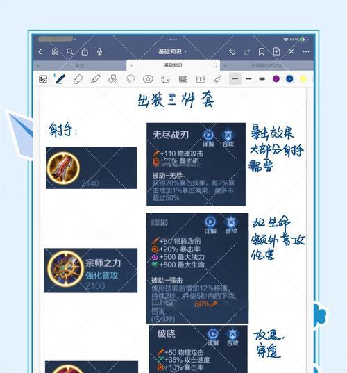 大家热门出装攻略大揭秘（最新最全的英雄联盟出装攻略，让你成为战场的制霸者）